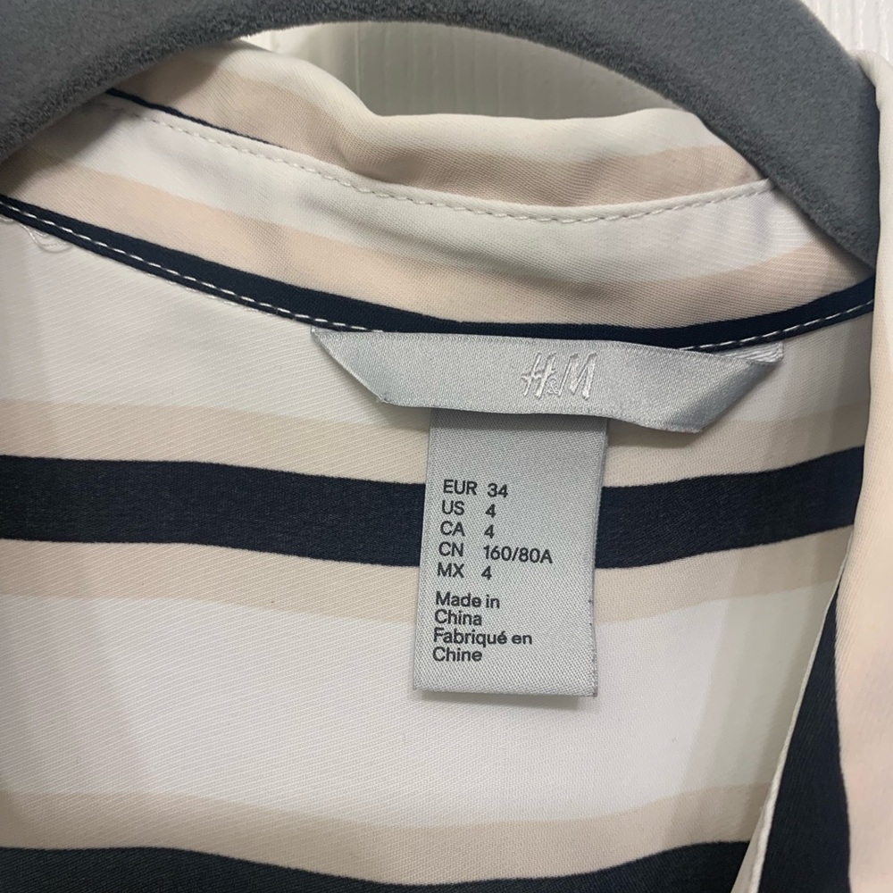 Long striped button down - Picture 3 of 8